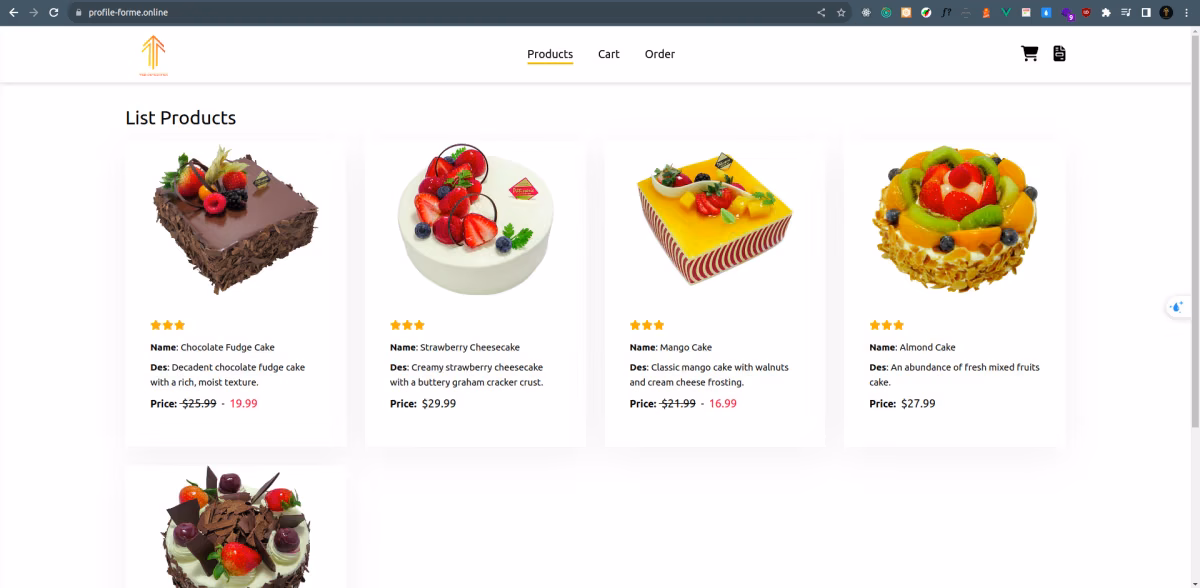 Web CL-Cake-Shop — Dự án Full-Stack thực tế từ Nguyễn Tiến Tài