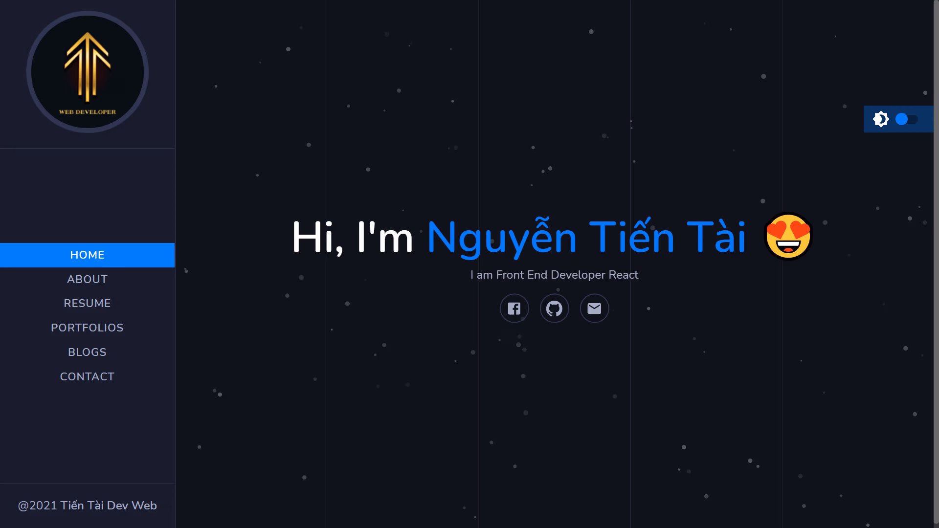 Build Page Profile — Dự án bởi Nguyễn Tiến Tài
