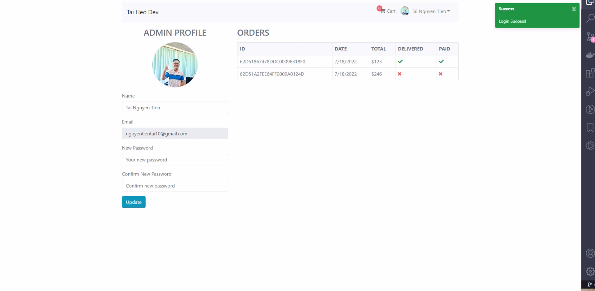 Learn-E-commerce-FullStack — Dự án bởi Nguyễn Tiến Tài