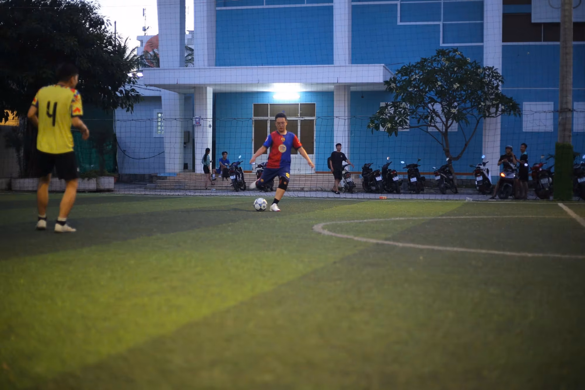 Sports Soccer with student ⚽